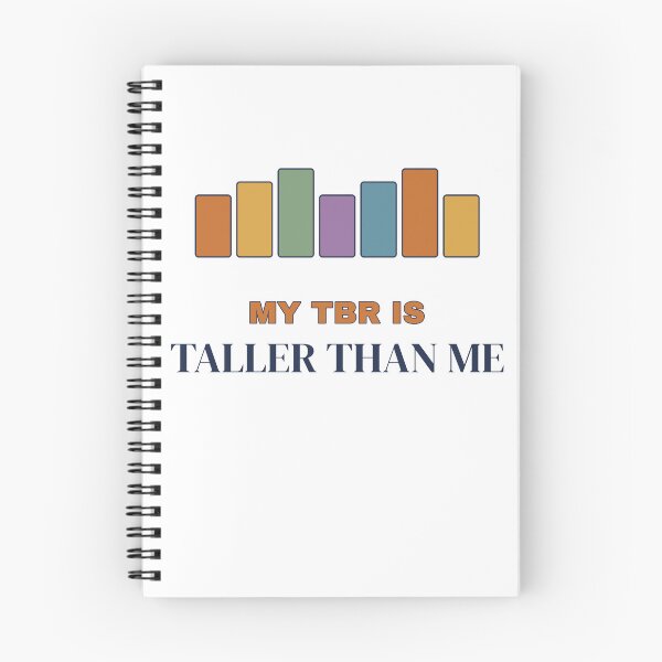 Item preview, My TBR Is Taller Than Me Funny Reader Shirt designed and sold by Undersung37.