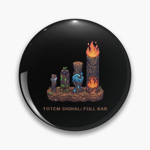 Item preview, Shaman Totem Signal - RPG Elemental designed and sold by PassiveBuffsCo.