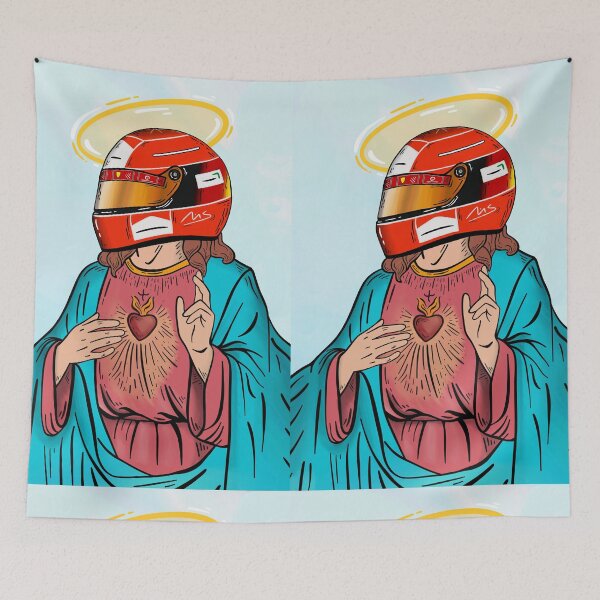 Item preview, Holy figure - Micheal Schumacher designed and sold by andreanastasio.