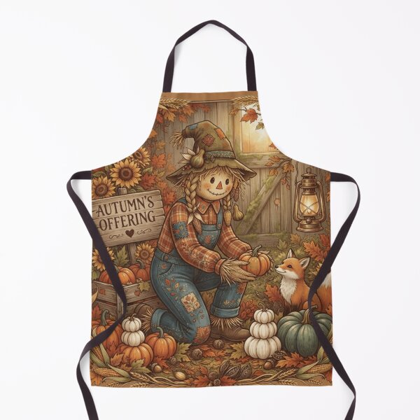 Item preview, Rustic Autumn Scarecrow Harvest designed and sold by BreezifyDesignStudio.