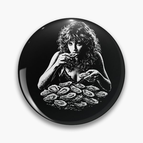 Item preview, Moody Oyster Portrait in Black White designed and sold by SassCity.