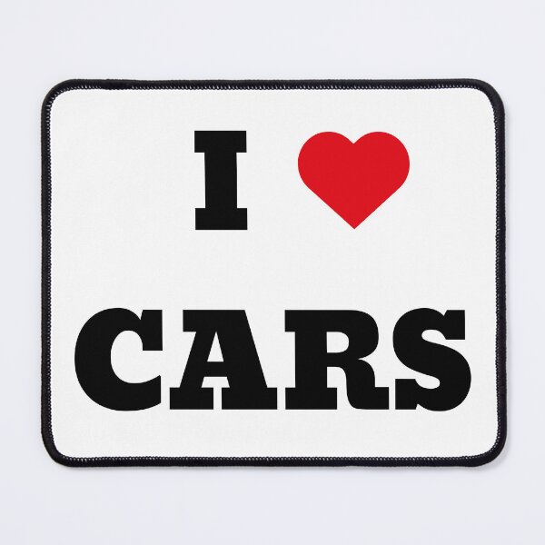 Item preview, I Love Cars Heartbeat Automotive Gearhead Pulse designed and sold by lahmar-abbou.