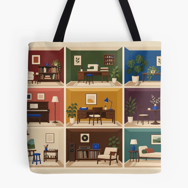 Item preview, Tiny Rooms Vol. 01 – Miniature Hobby Rooms Jigsaw Puzzle designed and sold by astersgraphics.