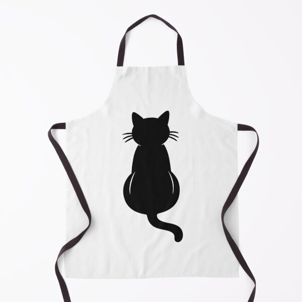 Item preview, Minimalist Sitting Cat Silhouette – Simple Cat Lover Art designed and sold by ArtPer-design.