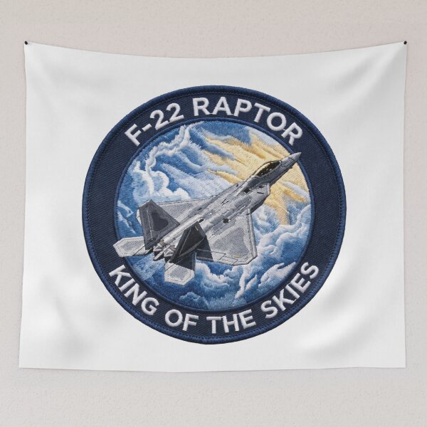 Item preview, F-22 King Of The Skies Tactical Aviation Art designed and sold by ArtDreams92.
