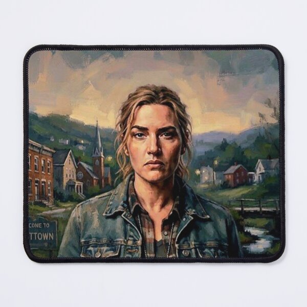 Item preview, Mare of Easttown Crime Drama Fine Art Tribute designed and sold by Art's Diner.