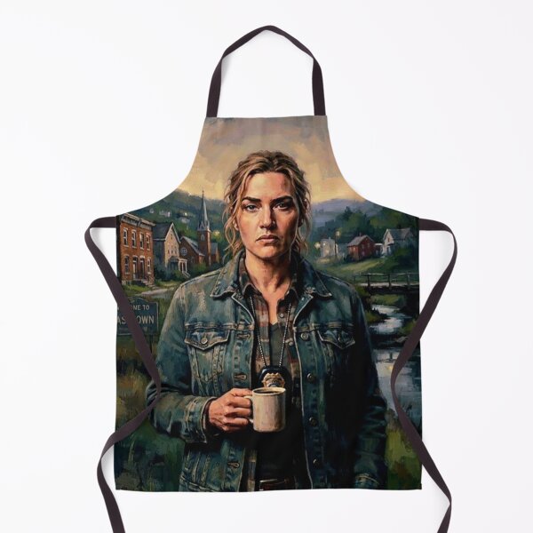 Item preview, Mare of Easttown Crime Drama Fine Art Tribute designed and sold by Art's Diner.