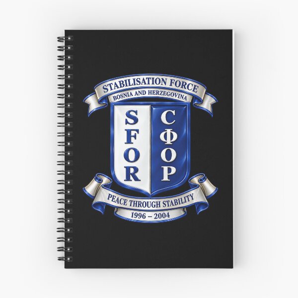 Item preview, Army - Stabilization Force - Bosnia - Herzegovina (SFOR) SSI - 1996-2004 - 3D - Enhanced designed and sold by Military Insignia Products.