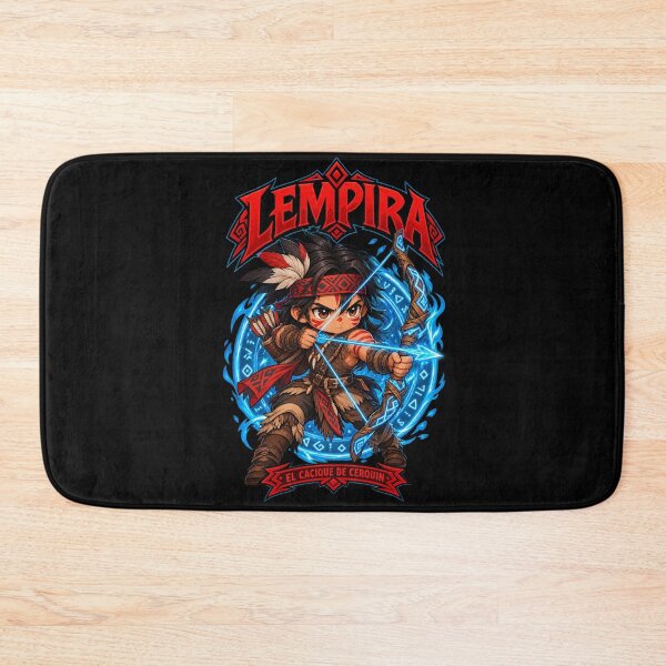 Item preview, Lempira Chibi El Cacique De Cerquin Honduras Anime Warrior Graphic designed and sold by Whirx.