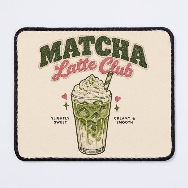 Item preview, Retro Matcha Latte Club Iced Creamy Coquette designed and sold by Yellowriversss.