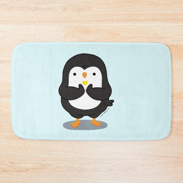 Item preview, Grateful Penguin with a tiny heart designed and sold by julianamotzko.