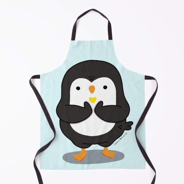 Item preview, Grateful Penguin with a tiny heart designed and sold by julianamotzko.