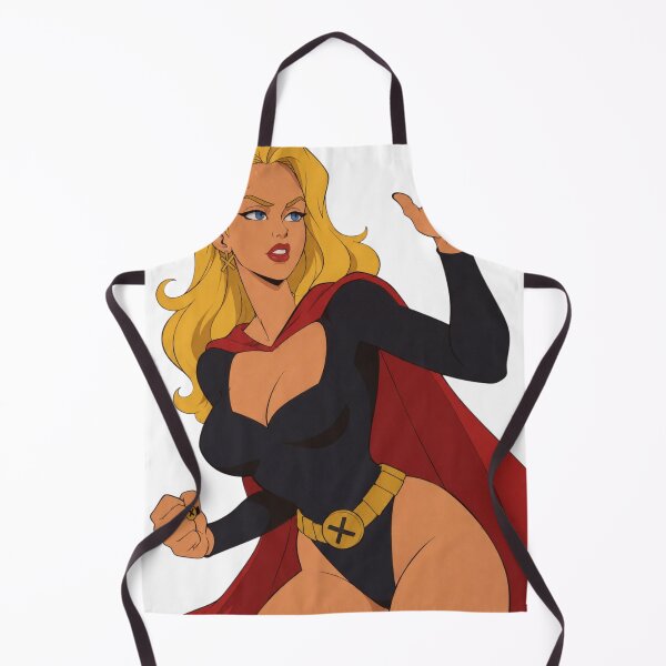 Item preview, Vintage Blonde Superheroine Pin Up – Retro Comic Book Heroine designed and sold by  Hollow Moon Studios..