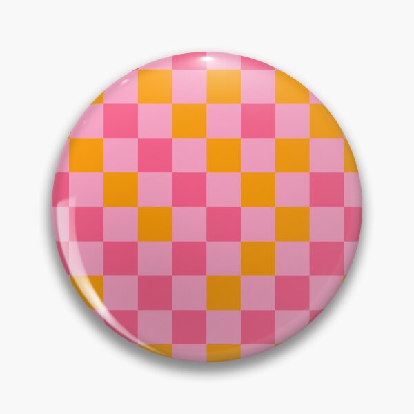 Item preview, Pink And Yellow On Pink Checkered Pattern   designed and sold by PatternTitan.