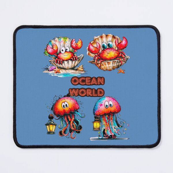 Item preview, Ocean world in red designed and sold by Palmtree94.