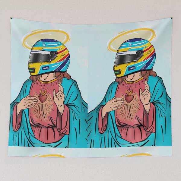 Item preview, Holy figure - Fernando Alonso designed and sold by andreanastasio.