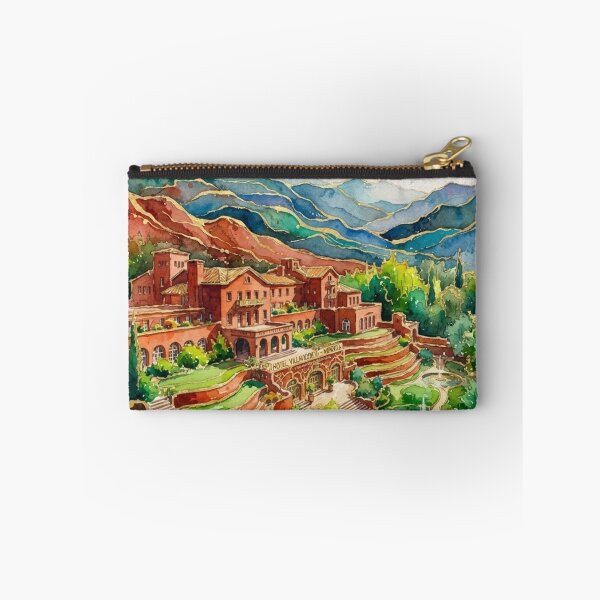 Item preview, Gran Hotel Villavicencio Mendoza in Watercolor - Argentine Landscapes designed and sold by Esencia Argentina.