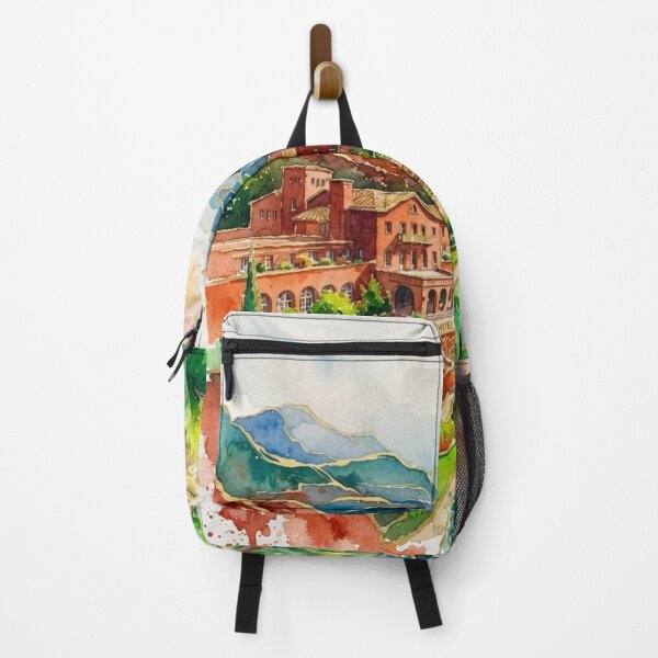Item preview, Gran Hotel Villavicencio Mendoza in Watercolor - Argentine Landscapes designed and sold by Esencia Argentina.