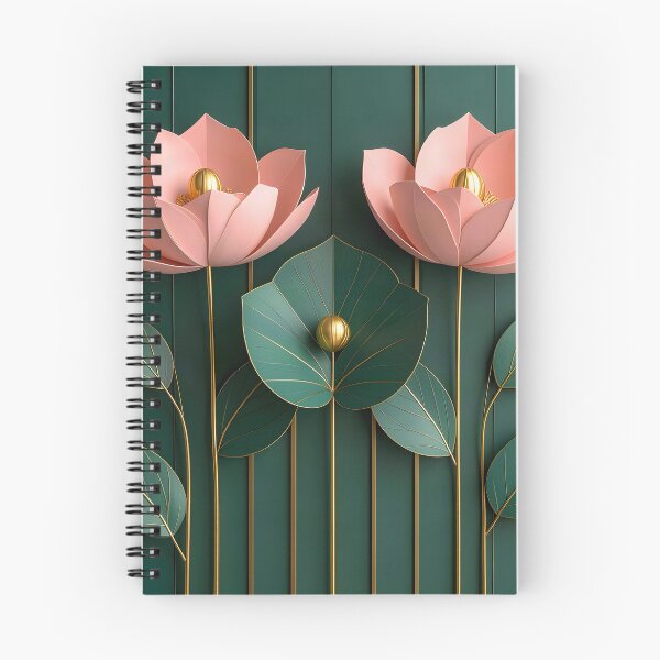 Item preview, Art Deco Emerald and Blush Botanical, Part 3 designed and sold by Vicky Brago-Mitchell®.