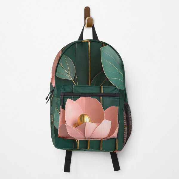 Item preview, Art Deco Emerald and Blush Botanical, Part 3 designed and sold by Vicky Brago-Mitchell®.