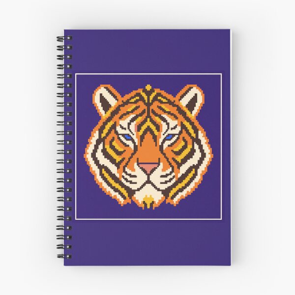 Item preview, Royal Tiger Needlepoint – Geometric Tiger Cushion Design designed and sold by astersgraphics.