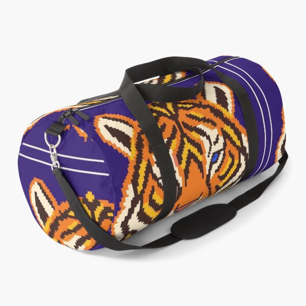 Item preview, Royal Tiger Needlepoint – Geometric Tiger Cushion Design designed and sold by astersgraphics.
