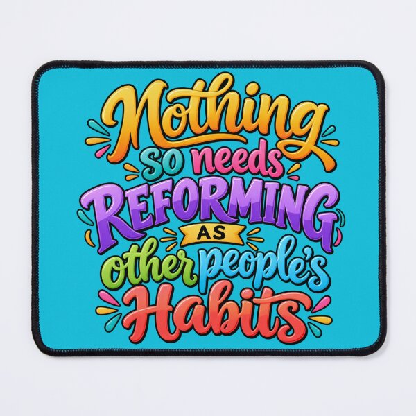 Item preview, Other People’s Habits designed and sold by Quote Gallery.