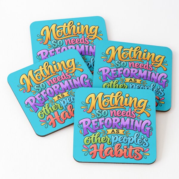Item preview, Other People’s Habits designed and sold by Quote Gallery.