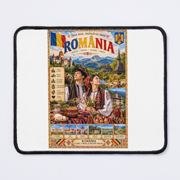 Item preview, Romania Travel Poster Vintage - Transylvania & Bran Castle Retro Art designed and sold by alexcorporation.