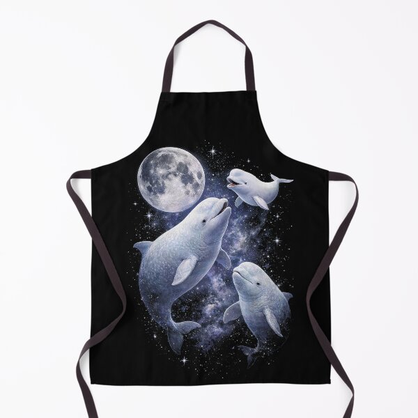 Item preview, Celestial Beluga Whales Under Moon designed and sold by SassCity.