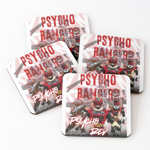 Item preview, Power Rangers en el espacio Psycho Rangers: Psycho Red designed and sold by clc7000.