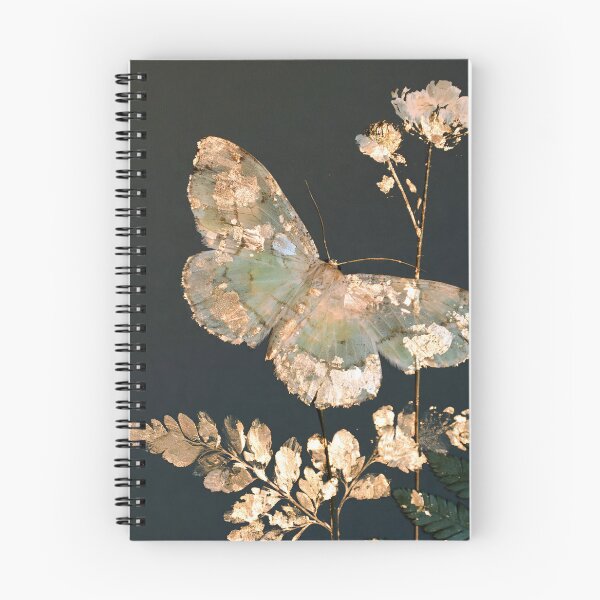 Item preview, Gold Gothic Forest Fern Woodland Moth designed and sold by scicilysimonee.
