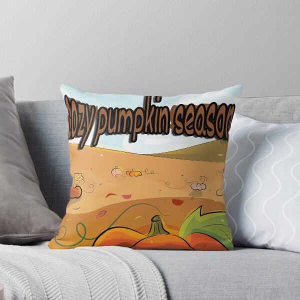 Item preview, Cozy Autumn Pumpkin Patch And Fall Leaves designed and sold by hepopatterns.