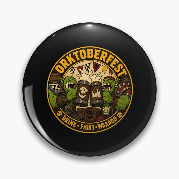 Item preview, Orktoberfest - Drink Fight Waaagh designed and sold by NesWorks.
