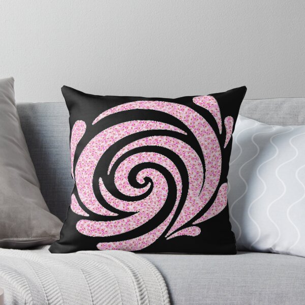 Item preview, Pink and white floral pattern swirl - Product 0027 designed and sold by simplycolours.