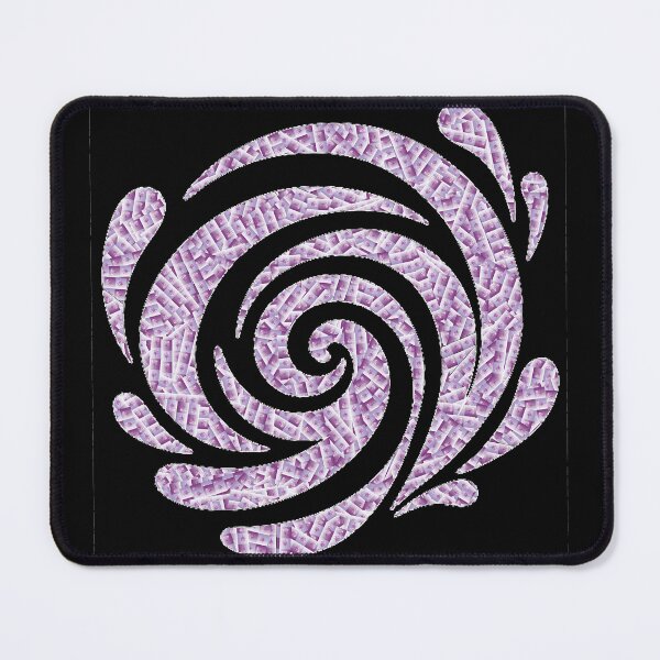 Item preview, Purple floral pattern swirl - Product 0028 designed and sold by simplycolours.