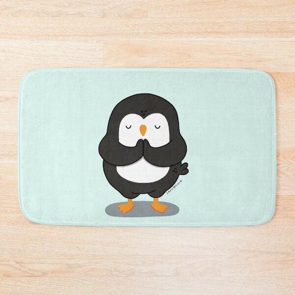 Item preview, Penguin doing a gentle pause designed and sold by julianamotzko.