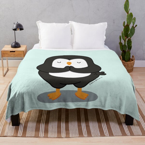 Item preview, Penguin doing a gentle pause designed and sold by julianamotzko.