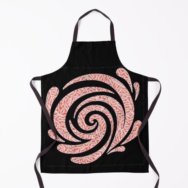 Artikelvorschau, Rotes, florales Wirbelmuster - Produkt 0029 entworfen und verkauft von simplycolours.