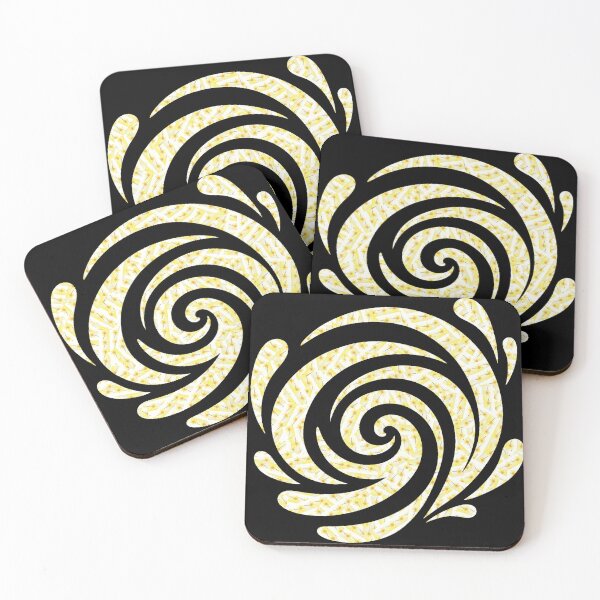 Item preview, Yellow floral pattern swirl - Product 0030 designed and sold by simplycolours.