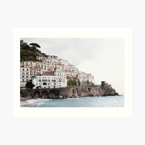Amalfi Coast Italy Art Print