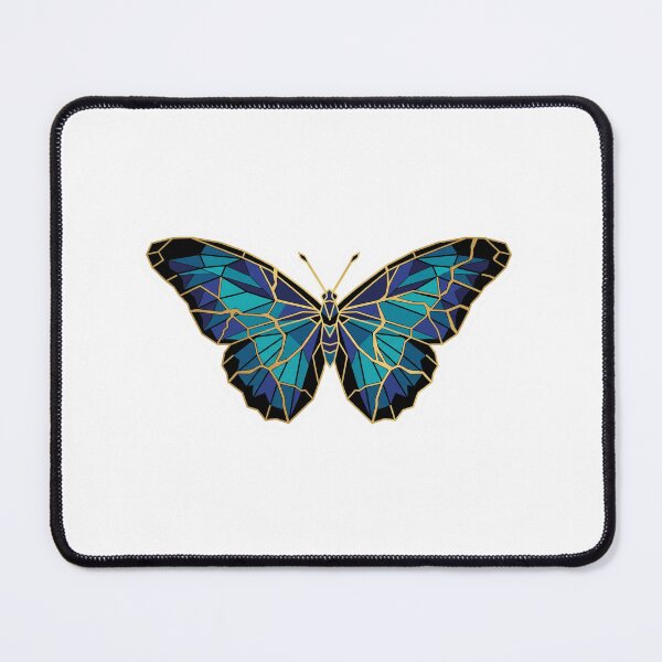 Item preview, Blue Morpho Butterfly Gold Accent designed and sold by TicoInk.