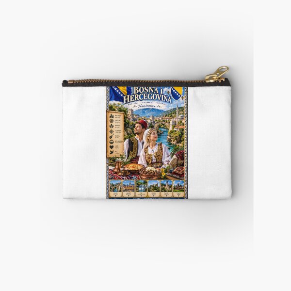 Item preview, Bosnia Travel Poster Vintage - Mostar Bridge & Balkan Retro Travel Art designed and sold by alexcorporation.