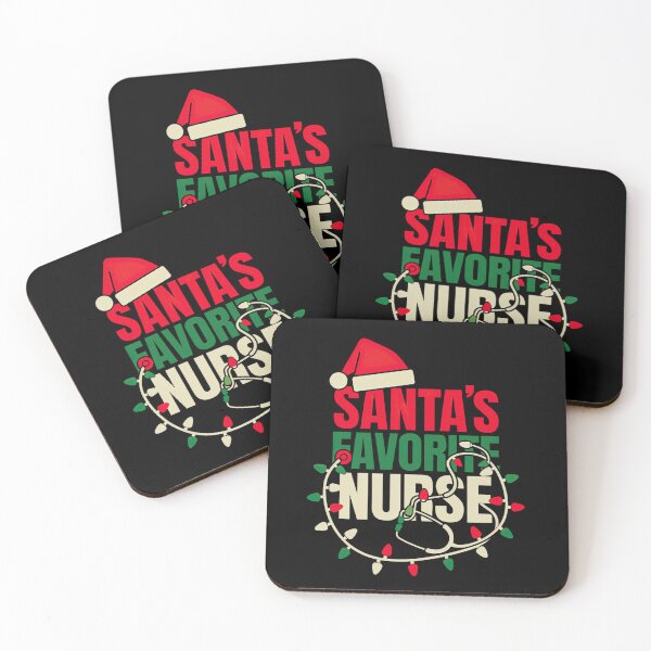 Item preview, Santas Favorite Nurse Funny Christmas Holiday Nursing designed and sold by Sasikharn.