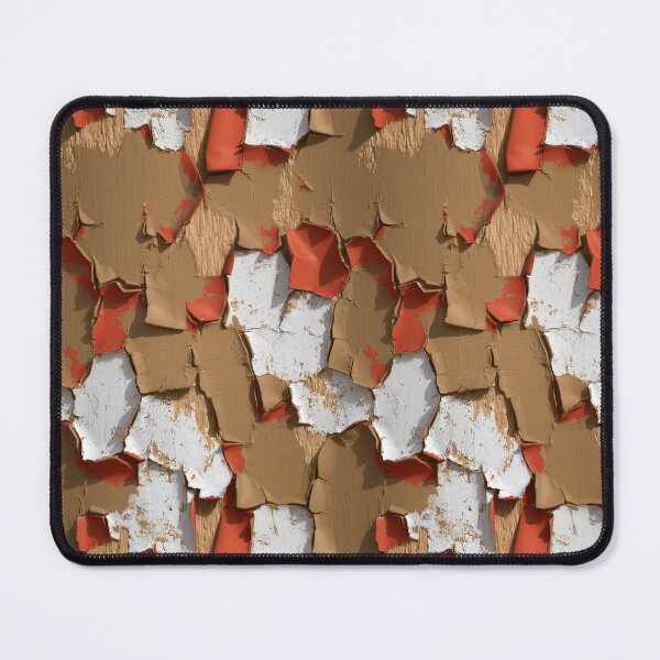 Item preview, Curling Orange and White Peeling Paint Art designed and sold by Piotrek0001.