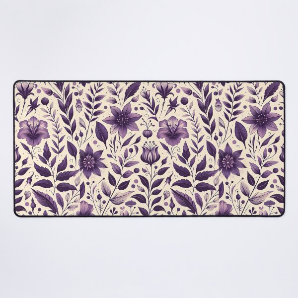 Item preview, Purple Botanical Wildflowers – Vintage Floral Garden Pattern designed and sold by Apex Designs.