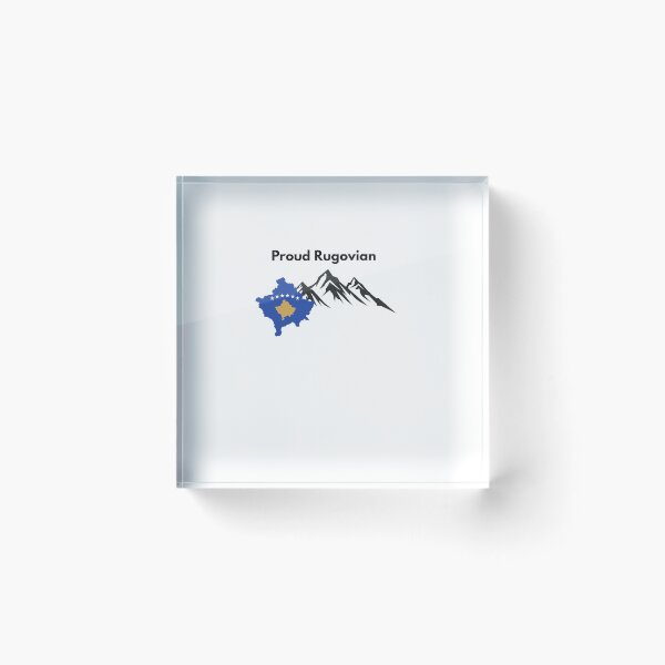 Item preview, Proud Rugovian | Rugova Mountains | Rugovian Heritage Gift designed and sold by gluxdesing.