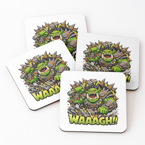 Item preview, Grimdark Ork Waaagh Grito de batalla Bruto de guerra designed and sold by NesWorks.