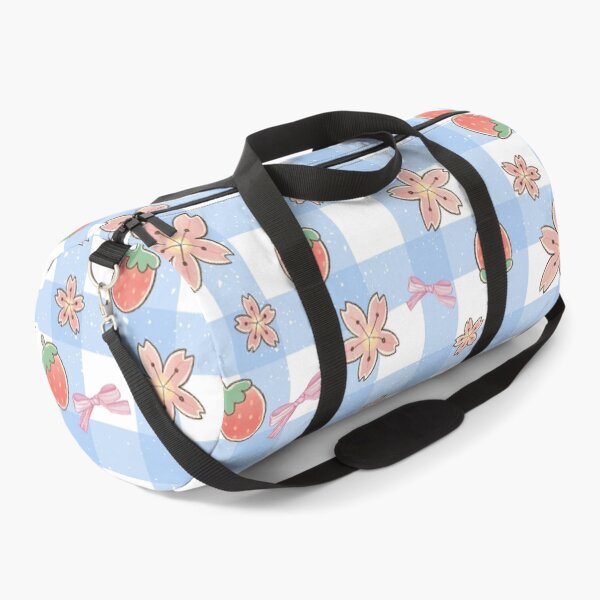 Item preview, Cute Summer Berry and Blue Gingham Design for Stickers, T-Shirts, Phone Cases, Tote Bags, Notebooks, Mugs, Pillows, Art Prints, Laptop Sleeves, Leggings, Dresses, and Backpacks designed and sold by ArtwithRabbit.