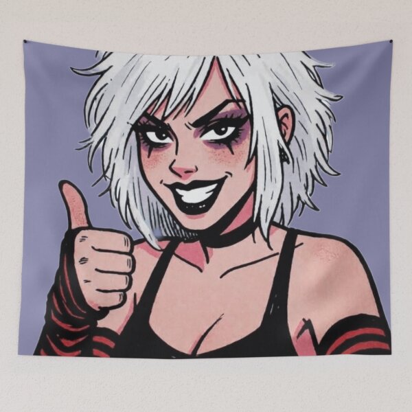 Item preview, Goth smirk designed and sold by The King's general goods.